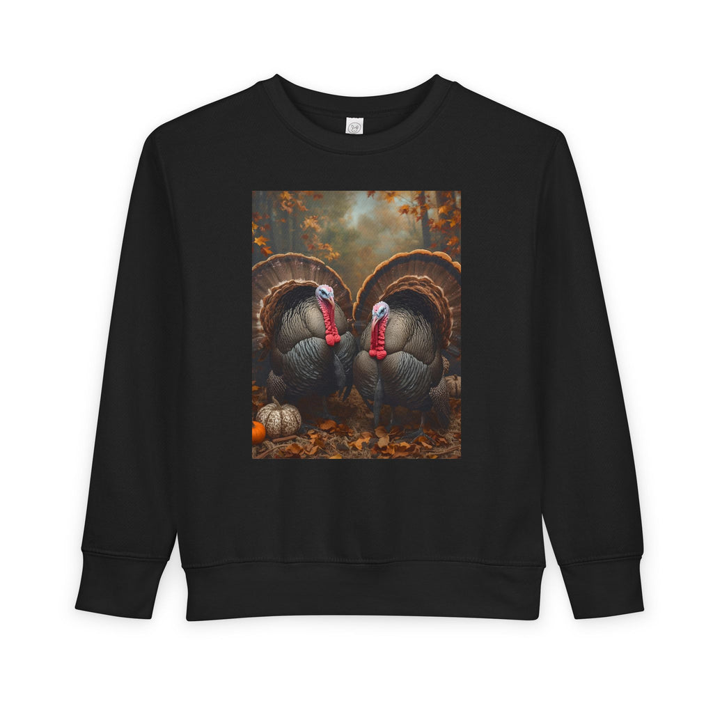 Thanksgiving Turkey Toddler Sweatshirt