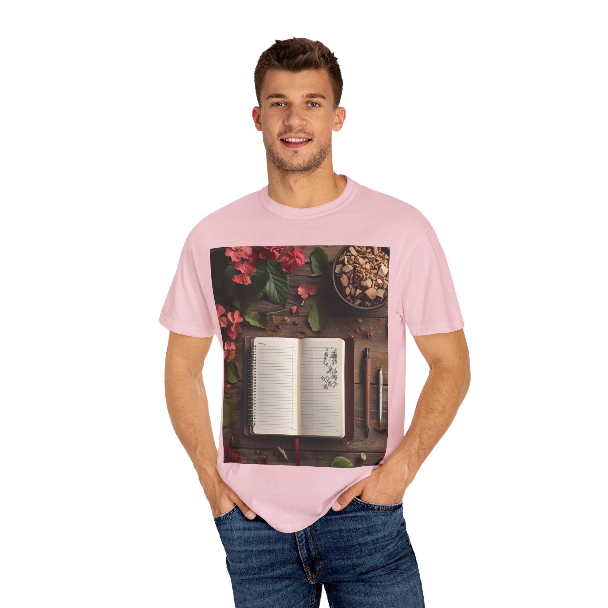 Chic Garden T-Shirt for Nature Lovers, Casual Wear, Eco-Friendly Apparel, Gift for Friends, Stylish Summer Shirt