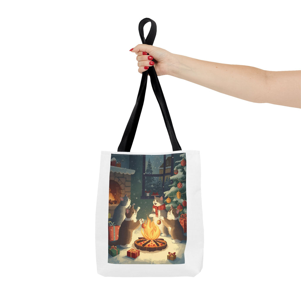 Cute Cats Christmas Tote Bag (AOP)