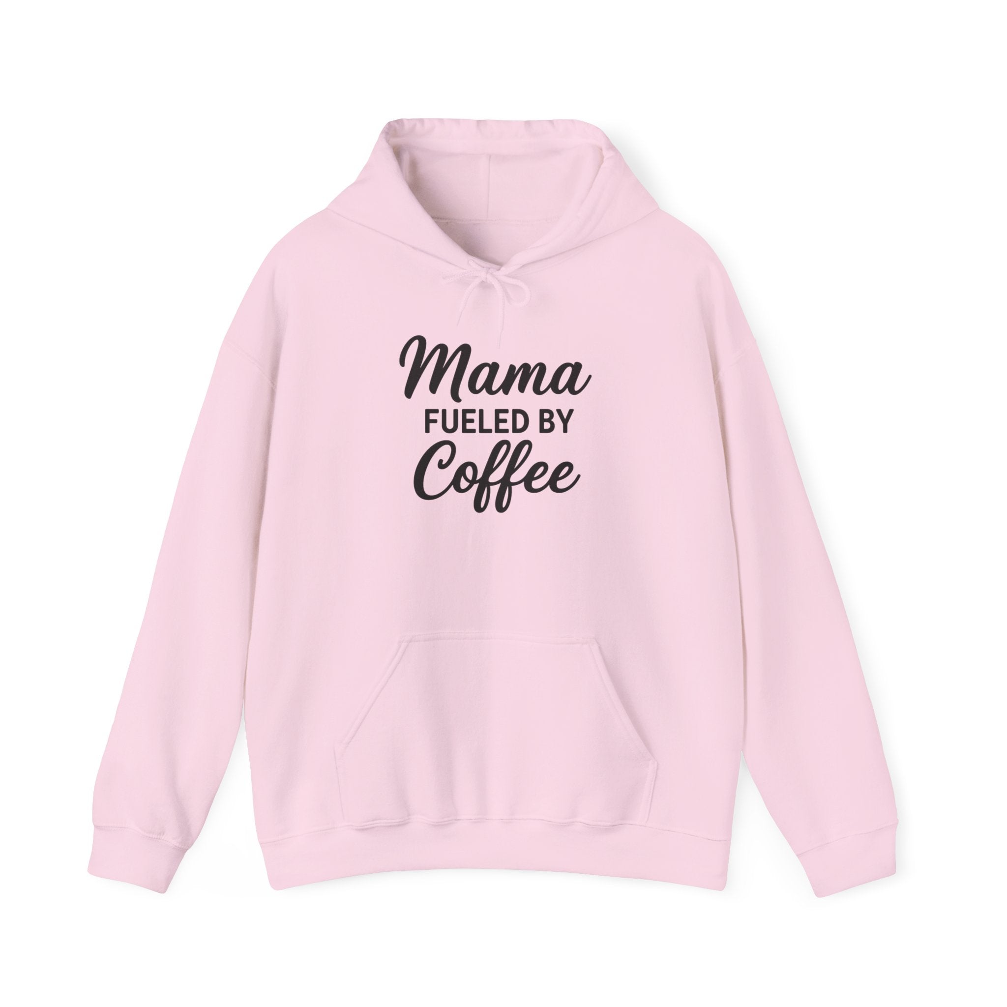 Mama Mode Mama Fueled By Coffee Hoodie — Mothers Coffee Lover Pullover