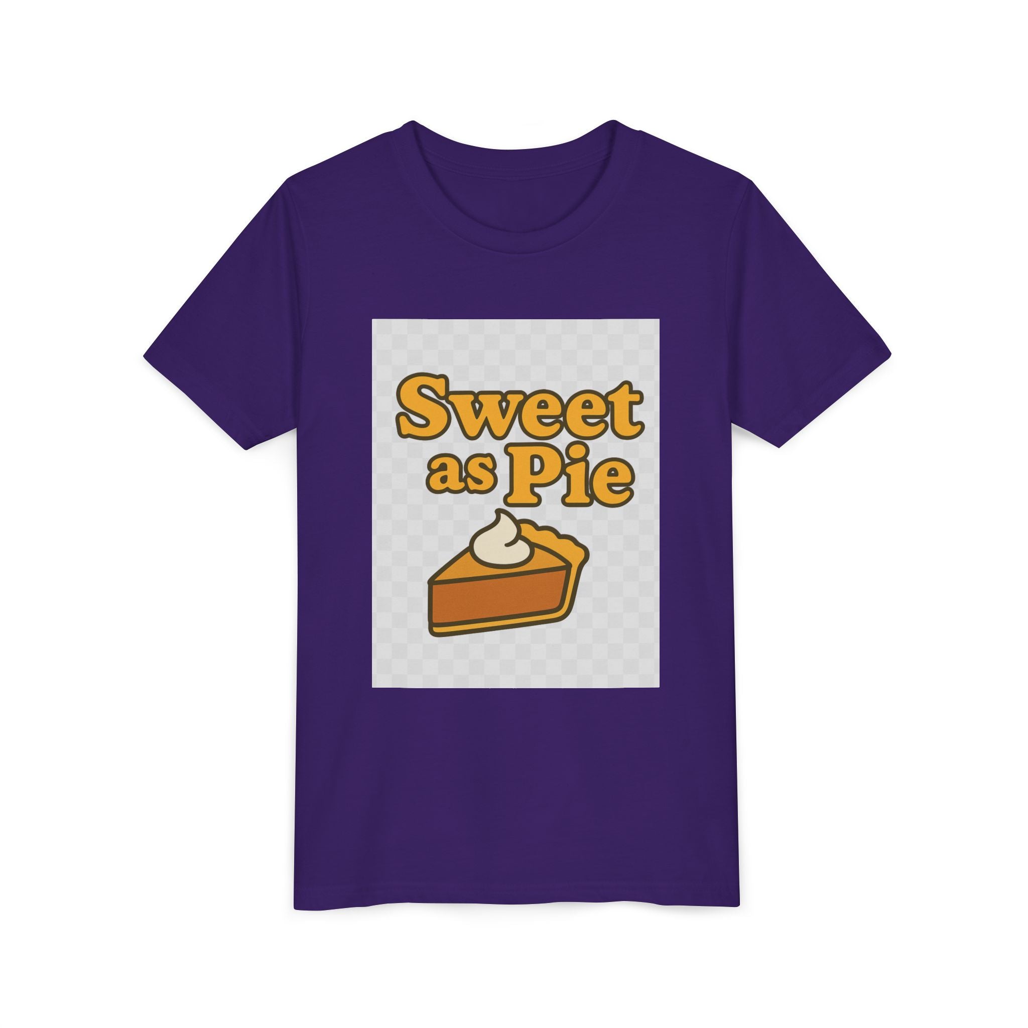 Sweet as Pie Youth Tee - Cute Dessert Graphic T-Shirt for Kids