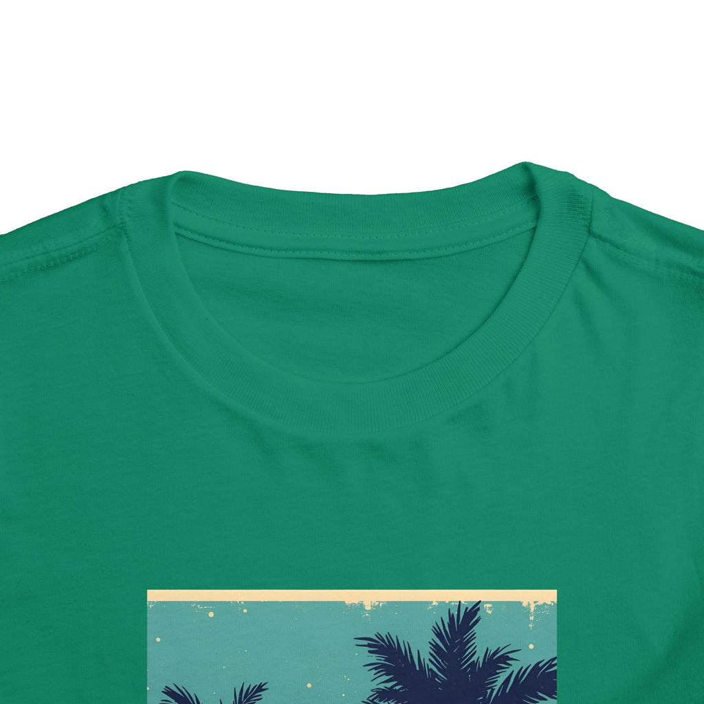 Tropical Sunset Toddler Short Sleeve Tee