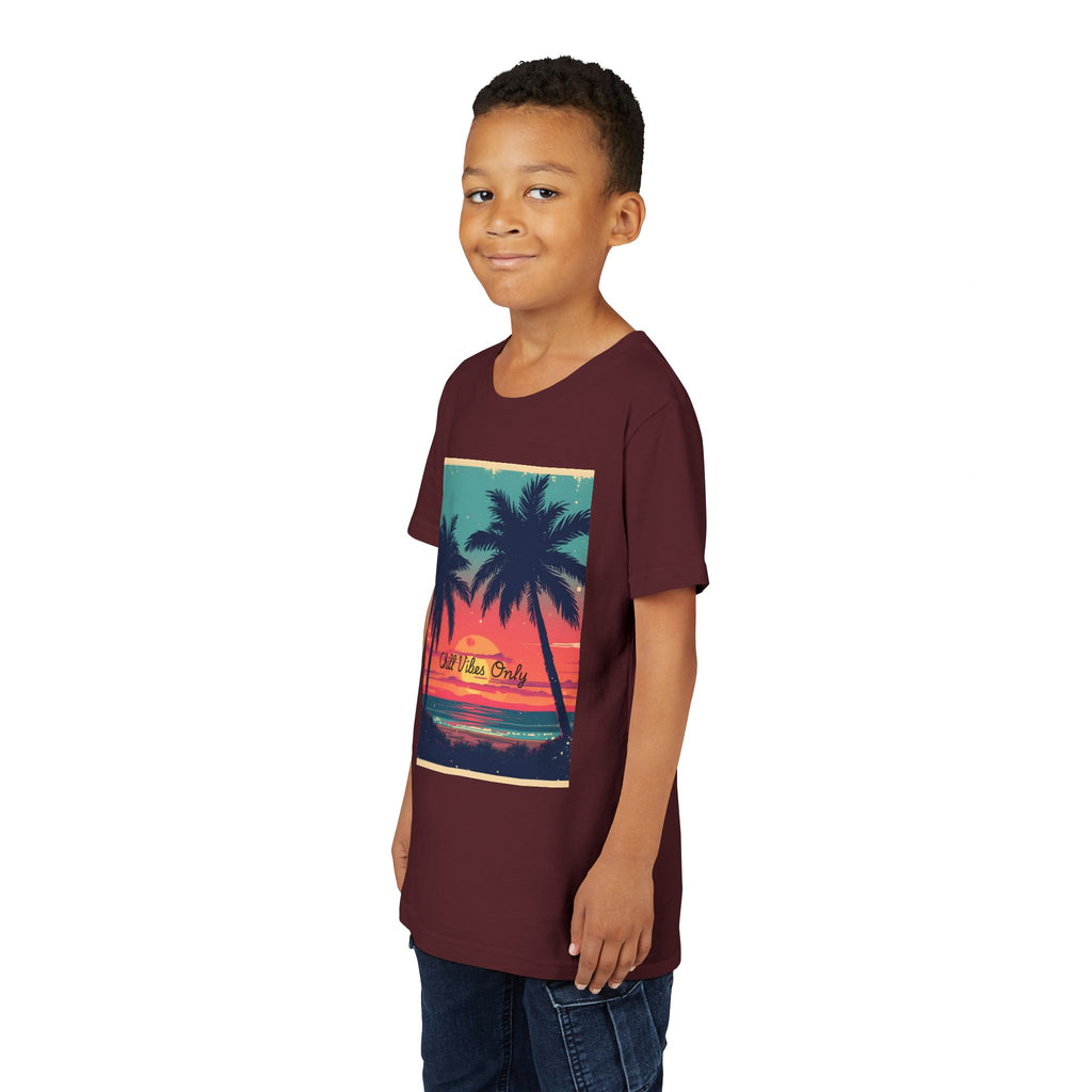 Tropical Sunset Youth Short Sleeve Tee