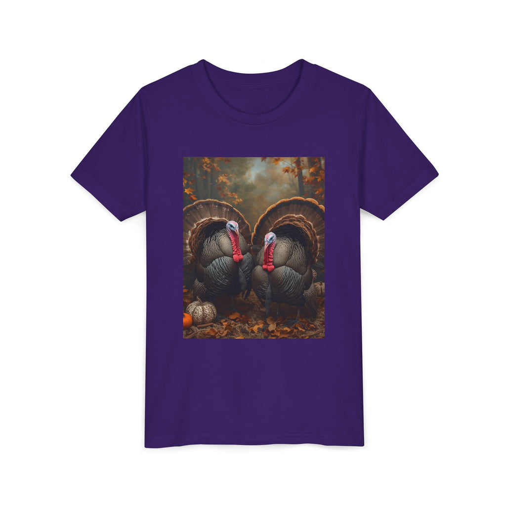 Thanksgiving Turkey Youth Short Sleeve Tee