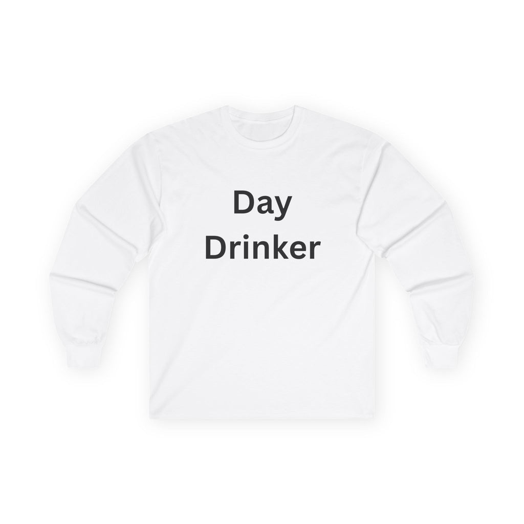 Day Drinker Unisex Long Sleeve Tee - Perfect for Parties, Gifts, Everyday Wear, Festivals, and Casual Hangouts
