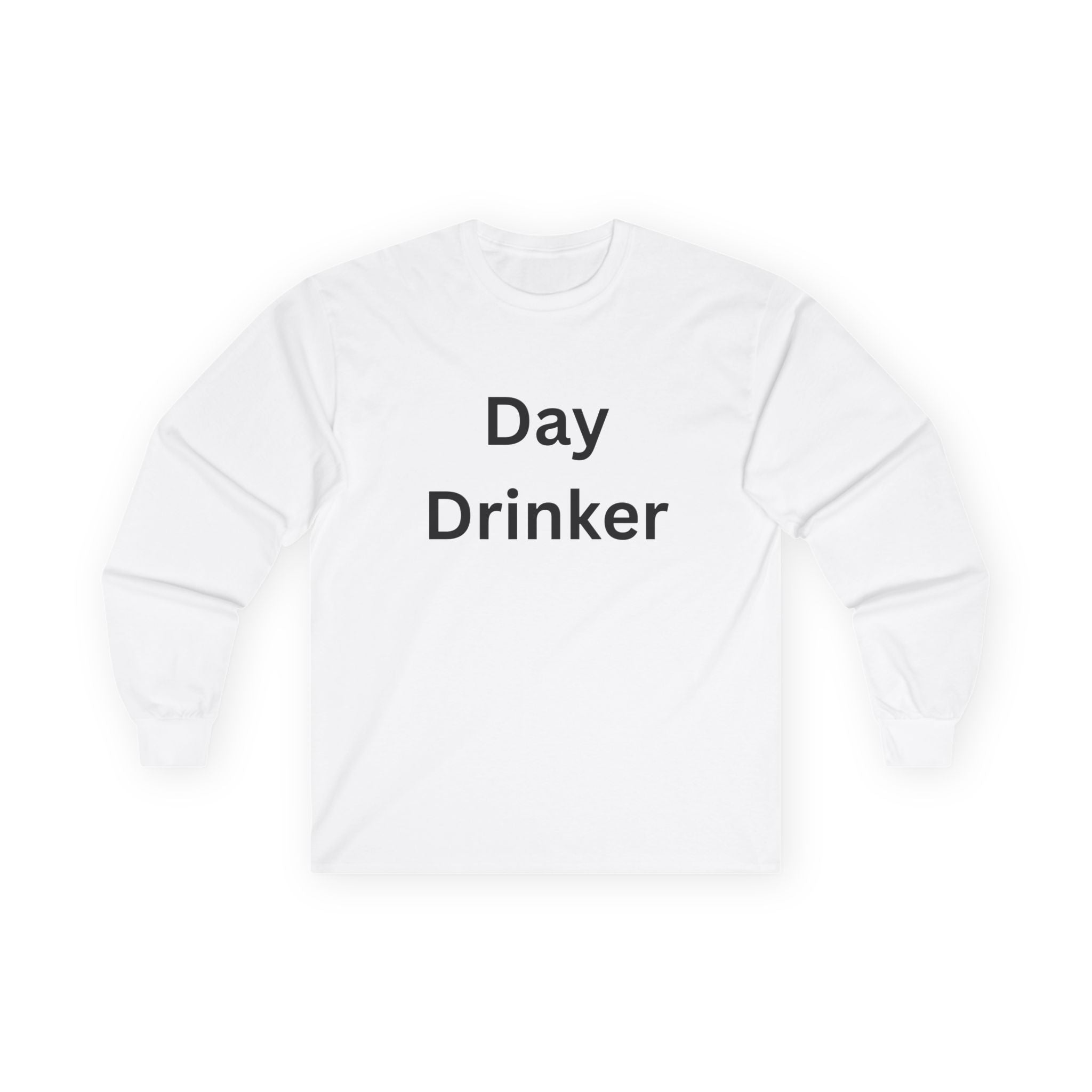 Day Drinker Unisex Long Sleeve Tee - Perfect for Parties, Gifts, Everyday Wear, Festivals, and Casual Hangouts