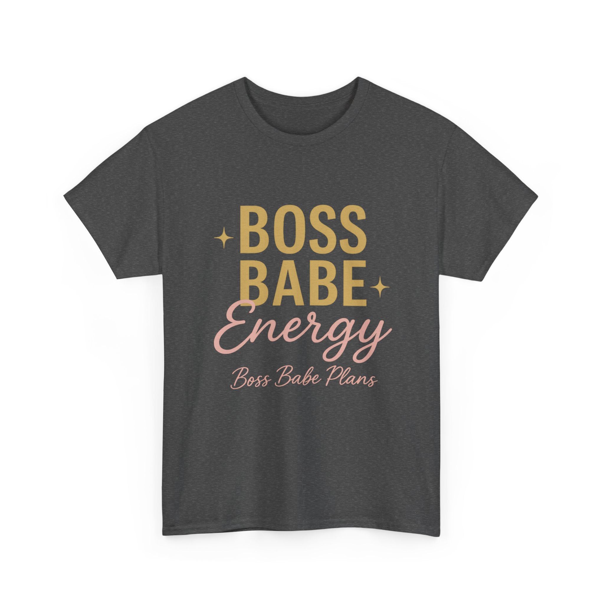 Boss Babe Plans Energy Unisex Cotton Tee