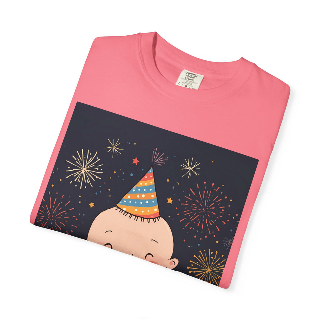 New Year's Baby T-Shirt, Unisex Celebration Tee, Funny New Year Party Shirt, Cute Baby Gift, Holiday Humor Apparel