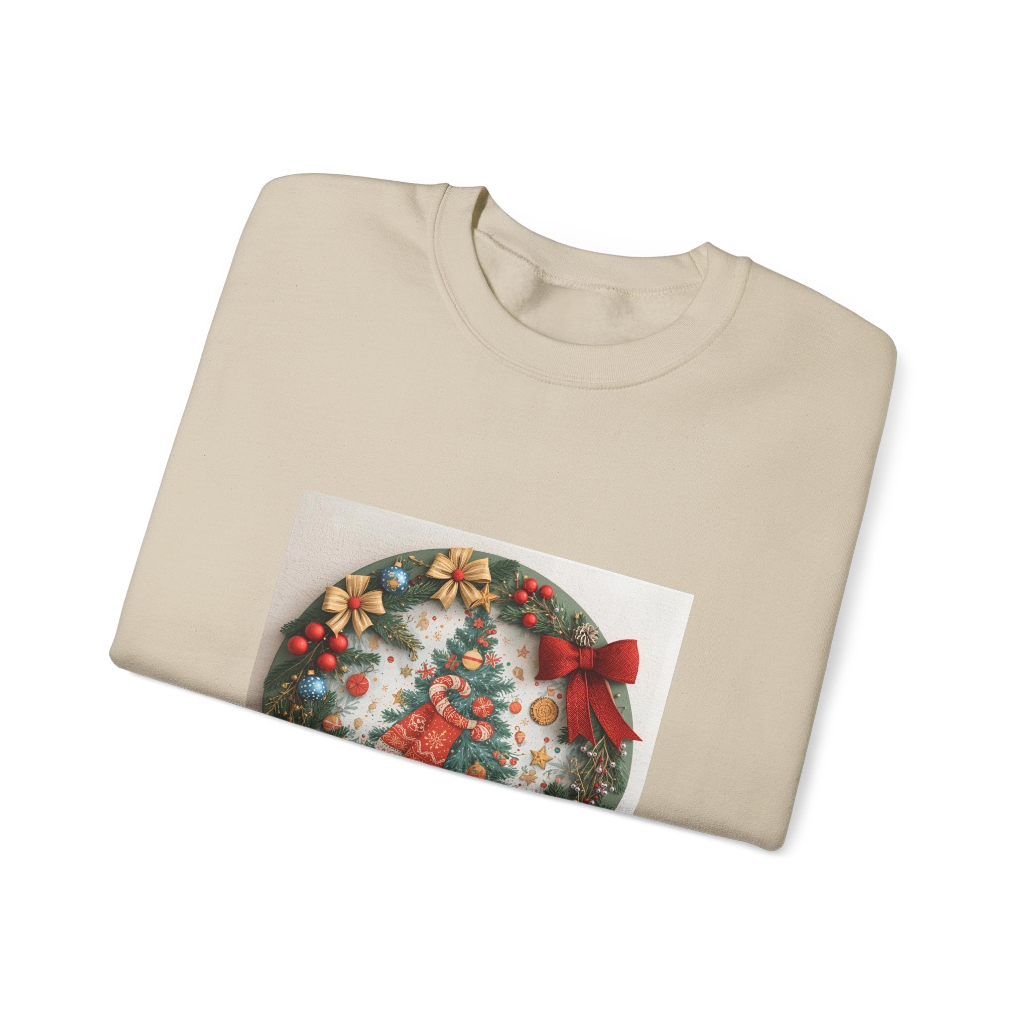 Christmas Cookie Sweatshirt, Holiday Sweater, Gift for Him/Her, Festive Pullover, Winter Apparel, Cozy Sweatshirt
