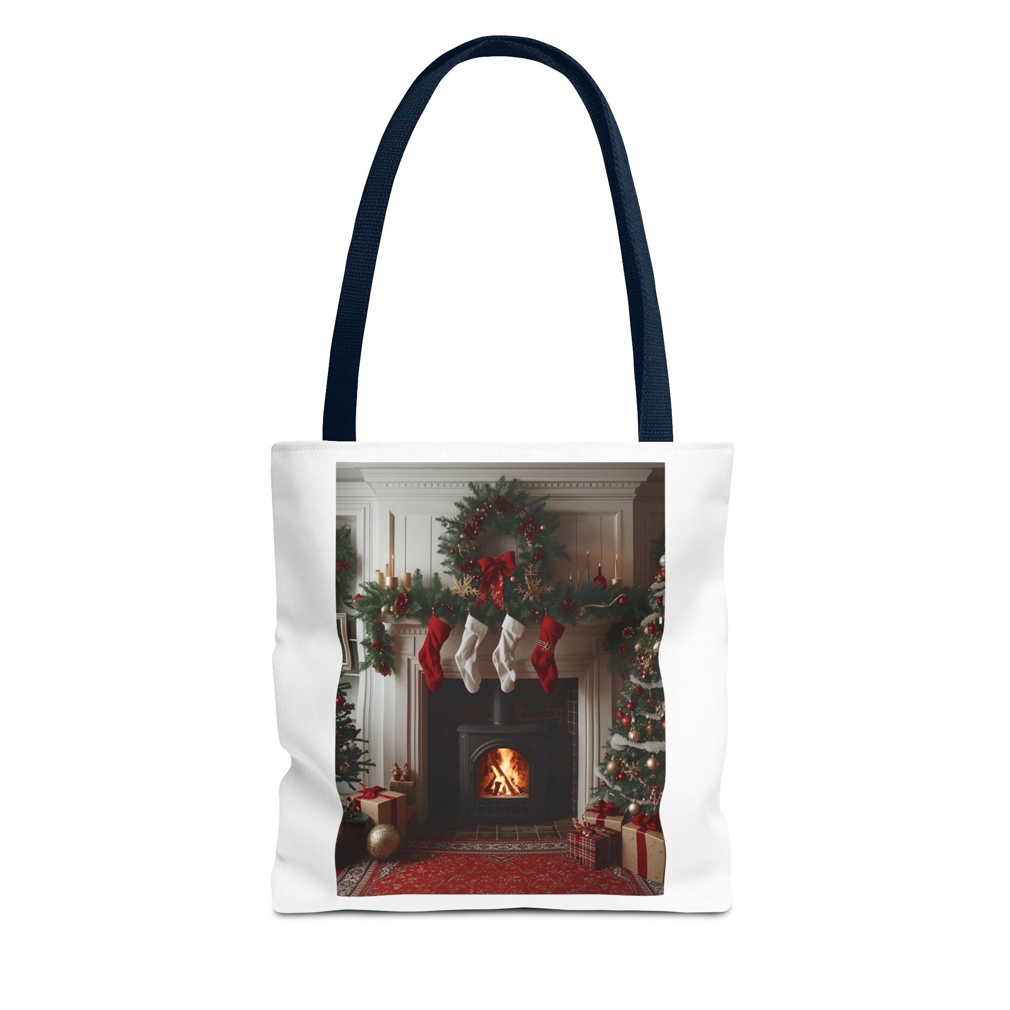 Cozy Christmas Tote Bag, Holiday Tote, Festive Bag, Gift Bag, Shopping Tote, Merry Christmas Decor, Seasonal Accessories