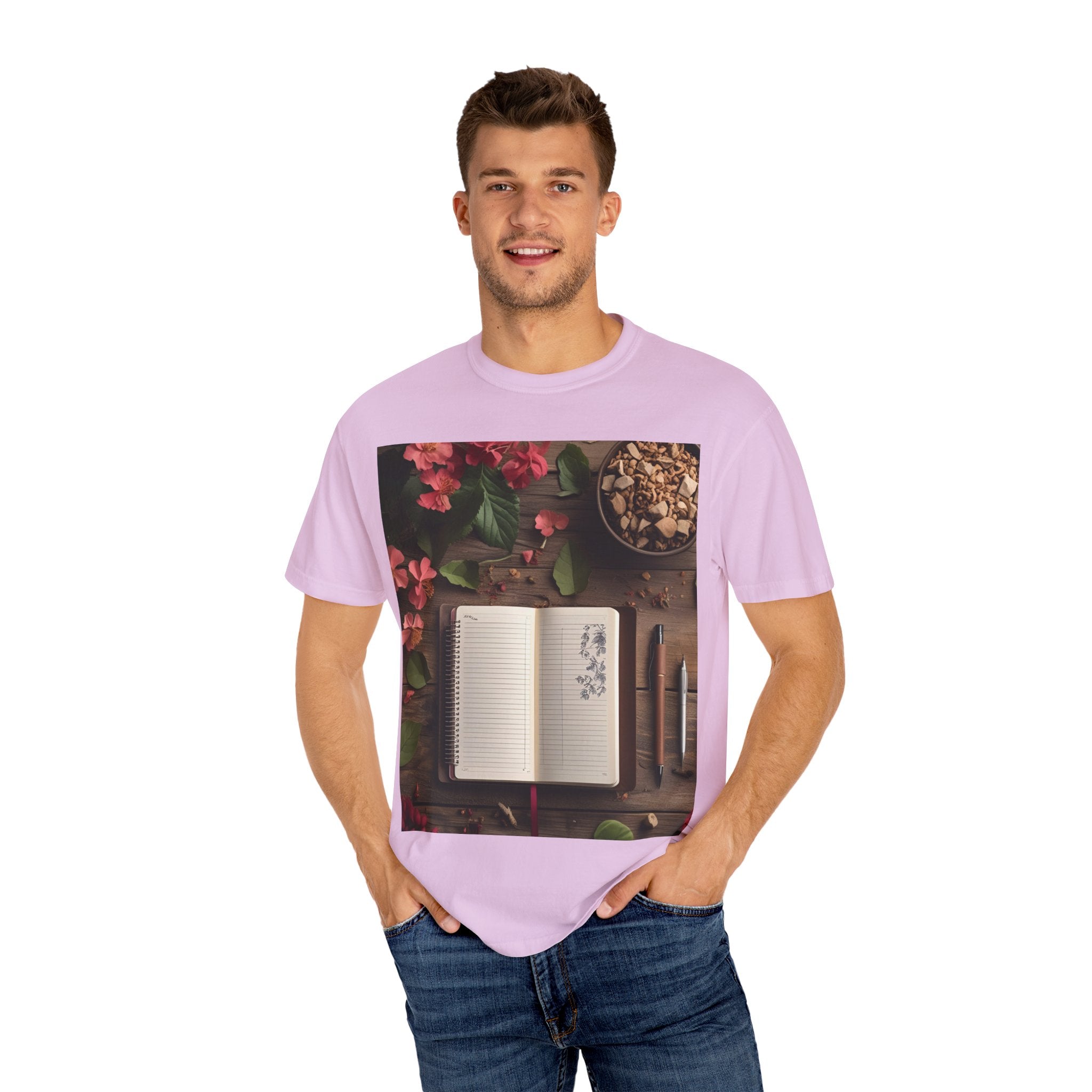 Chic Garden T-Shirt for Nature Lovers, Casual Wear, Eco-Friendly Apparel, Gift for Friends, Stylish Summer Shirt