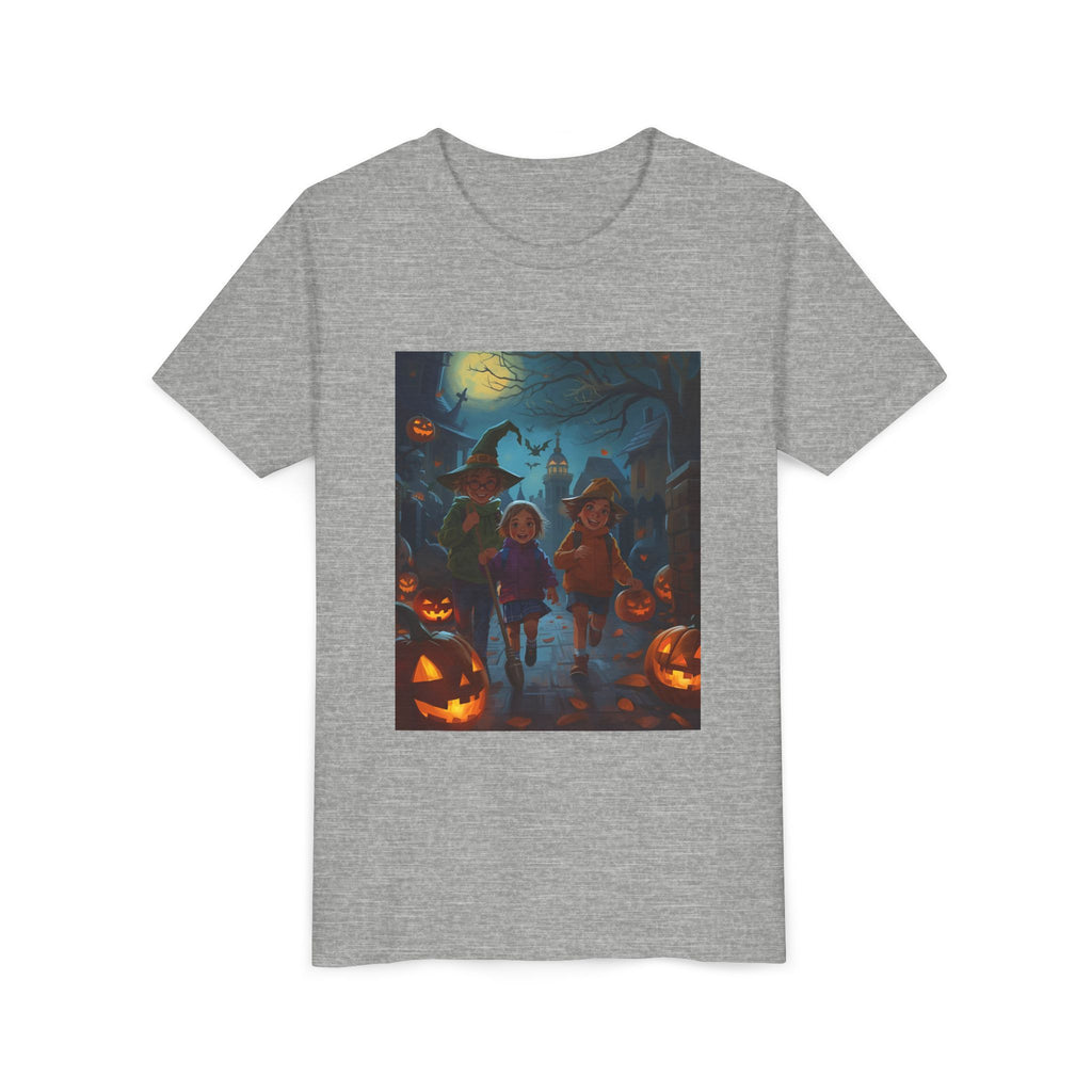 Spooky Halloween Youth Tee | Fun Kids Shirt for Halloween Parties, Trick-or-Treating, Fall Celebrations, Spooky Vibes, Cute Costumes