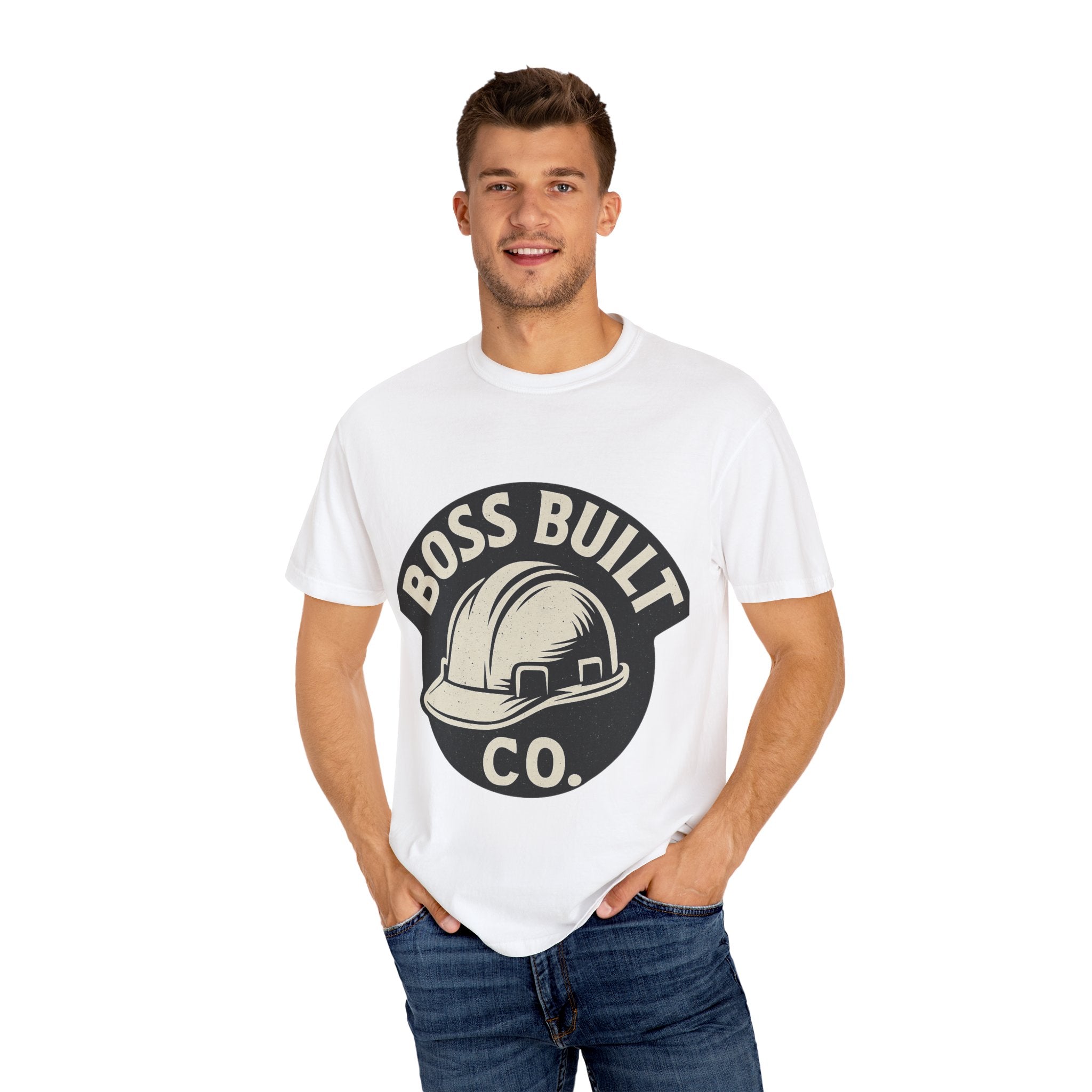 Boss Built Co. Construction Helmet T-Shirt