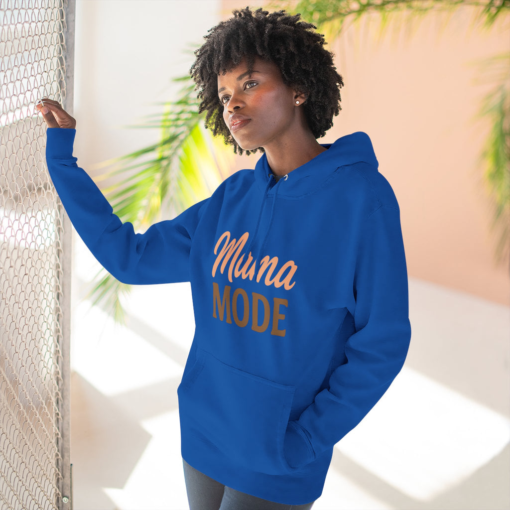Mama Mode Hoodie — Cozy Casual Fleece Sweatshirt for Moms