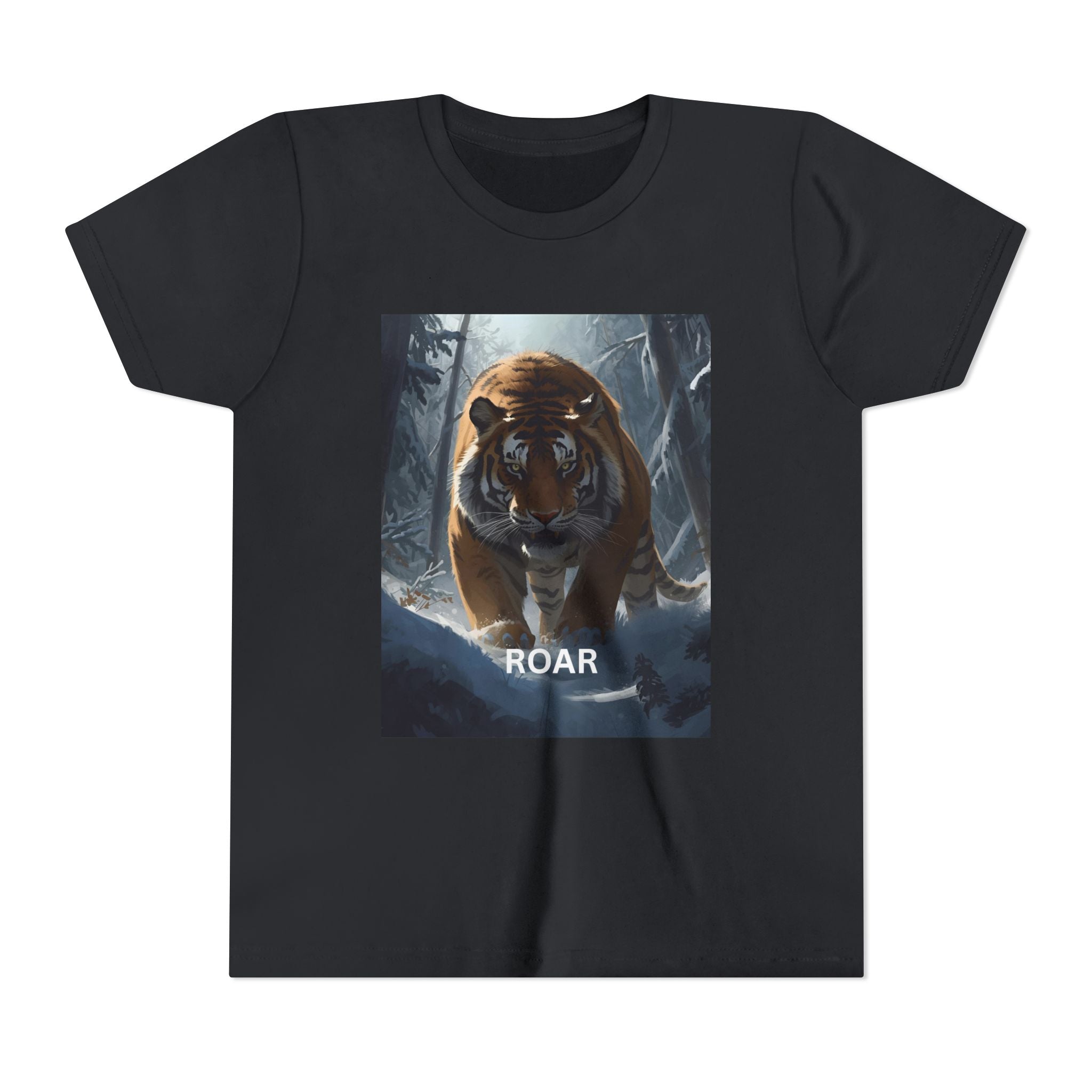 Tiger Roar Snow Youth Short Sleeve Tee