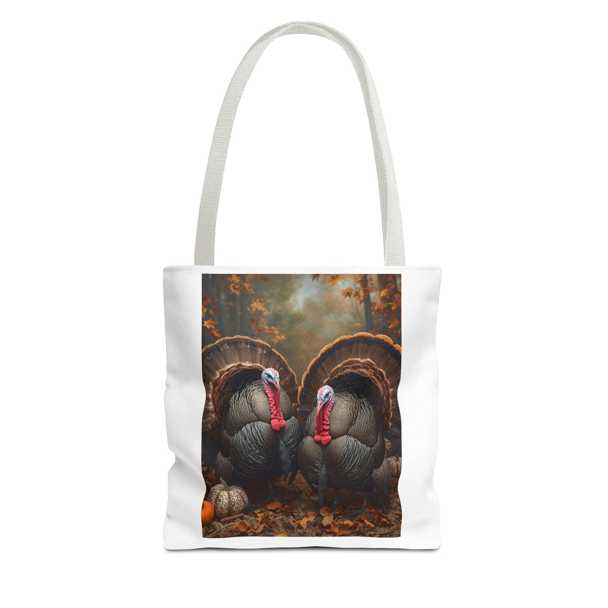 Thanksgiving Turkey Tote Bag, Autumn Shopping Bag, Fall Gift, Farmhouse Decor, Holiday Harvest Purse