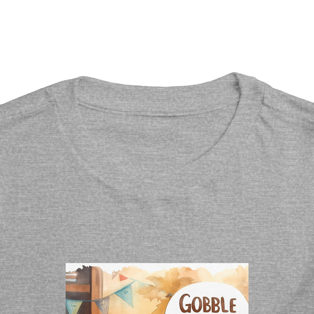 Thanksgiving Turkey Toddler Short Sleeve Tee
