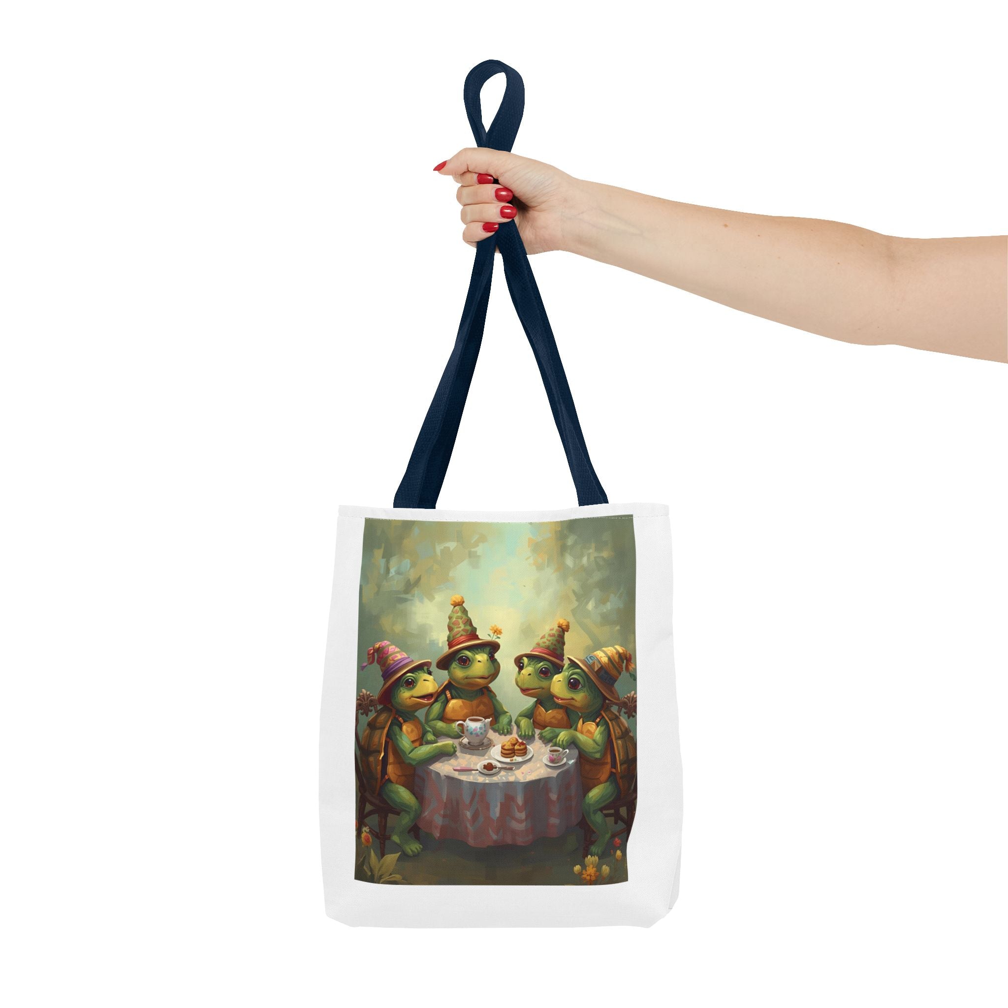 Cute Frogs Tote Bag (AOP)