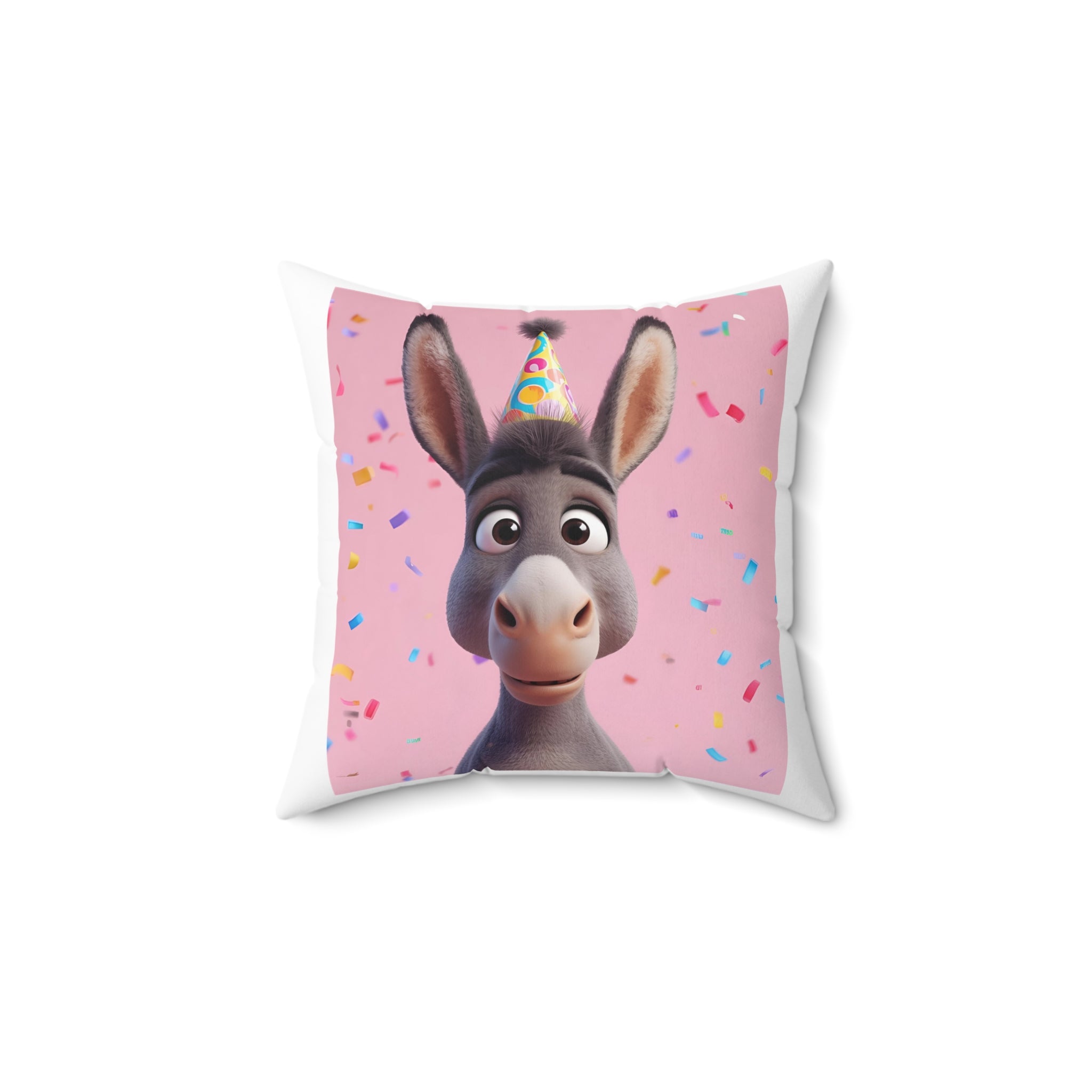 Spun Polyester Square Pillow