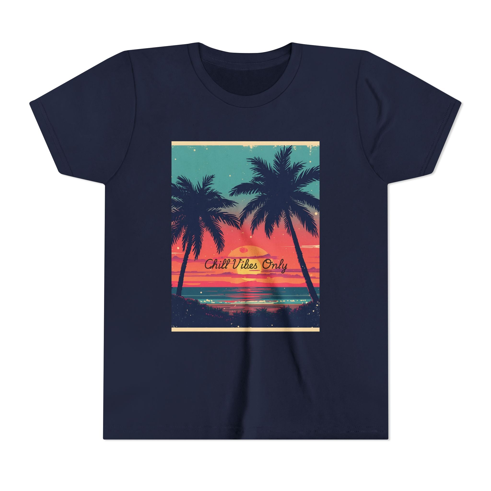 Tropical Sunset Youth Short Sleeve Tee