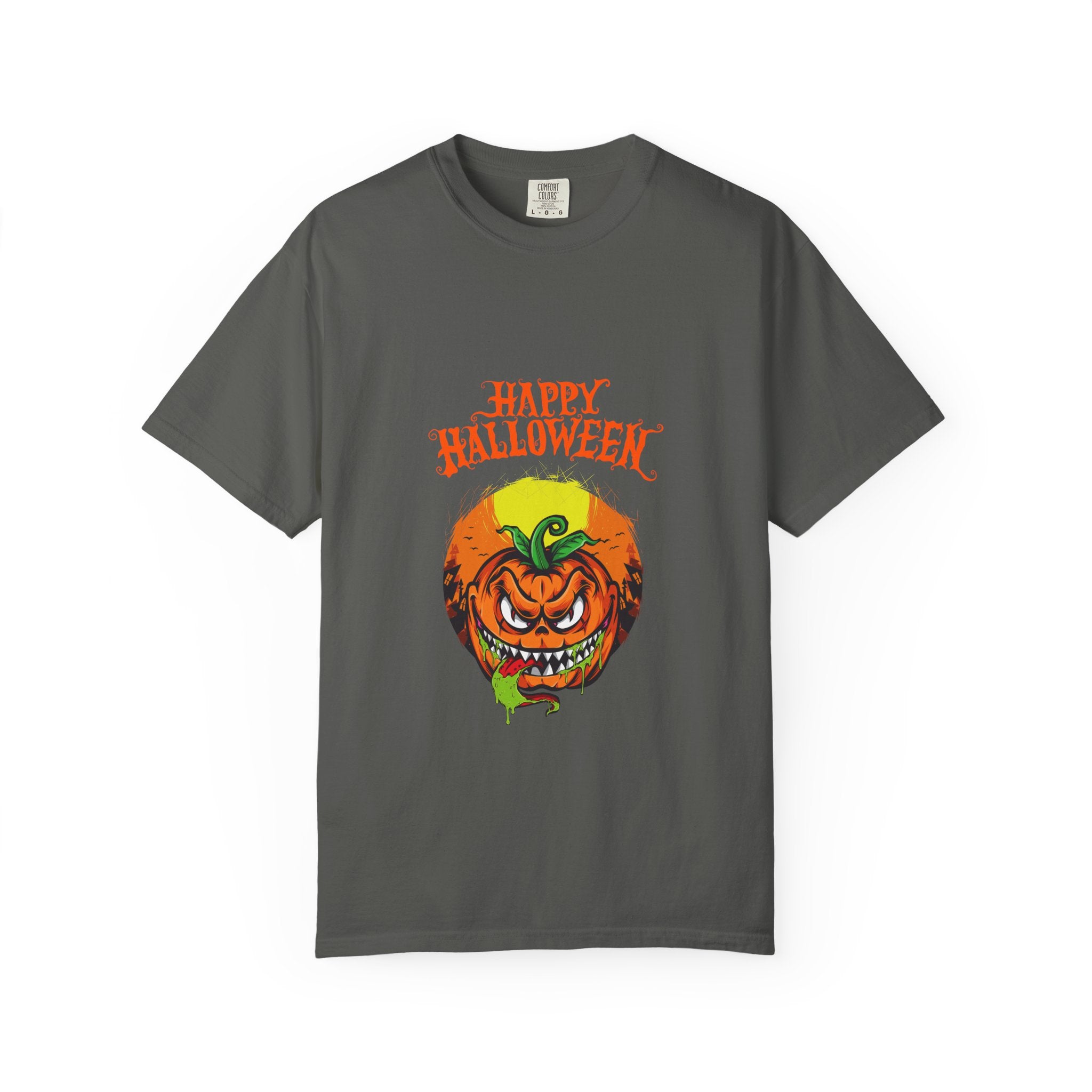 Scary Halloween Pumpkin Unisex T-Shirt, Spooky Shirt for Fall, Halloween Costume Tee, Cute Autumn Top, Trick or Treat Shirt
