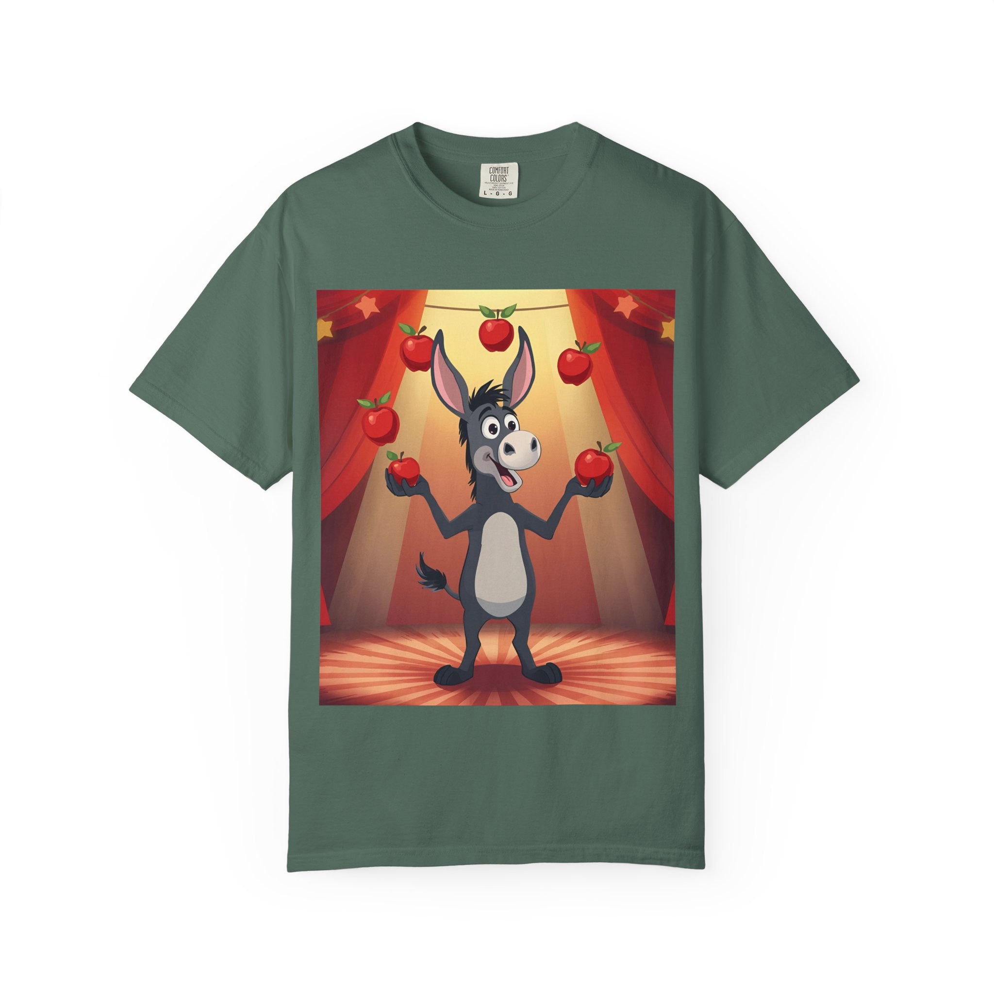 Donkey Cartoon T-Shirt for Fun Lovers, Perfect for Gifts, Casual Wear, Birthday Parties, Animal Theme, Unique Style