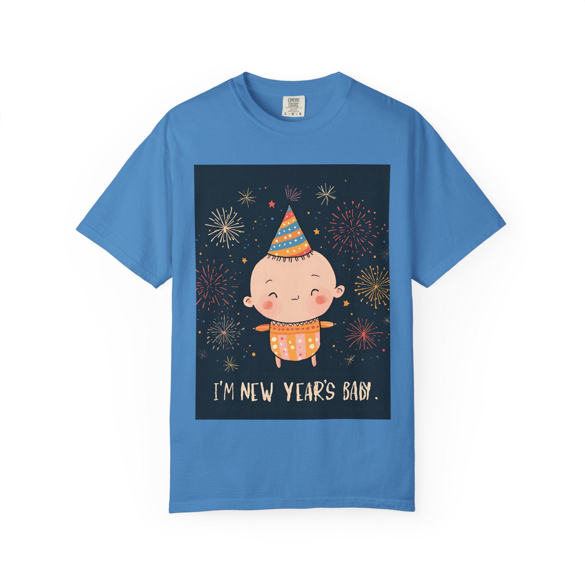 New Year's Baby T-Shirt, Unisex Celebration Tee, Funny New Year Party Shirt, Cute Baby Gift, Holiday Humor Apparel