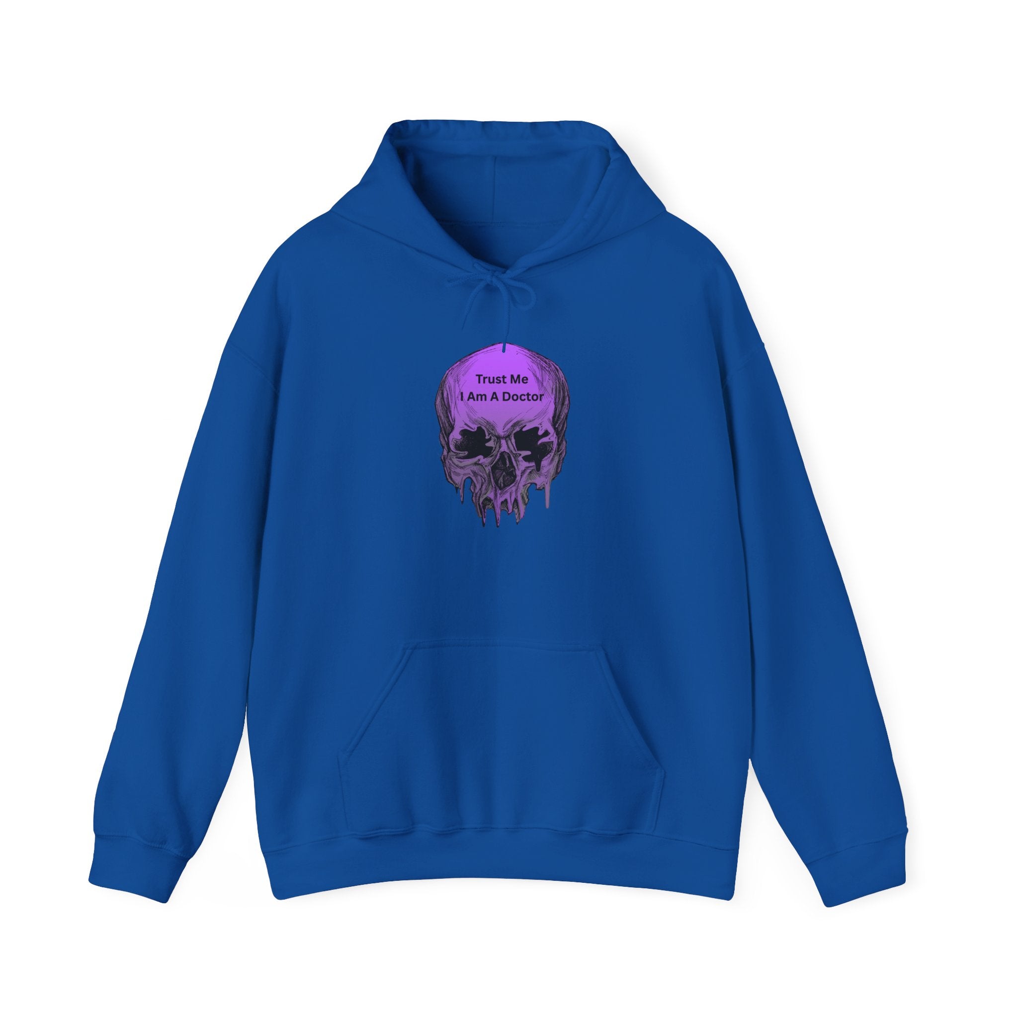 Skull Graphic Hoodie - Trust Me I Am A Boosted Spirit, Cozy Sweatshirt for Halloween, Casual Wear, Unique Gift