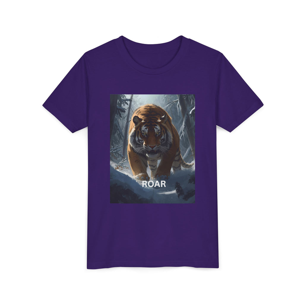 Tiger Roar Snow Youth Short Sleeve Tee