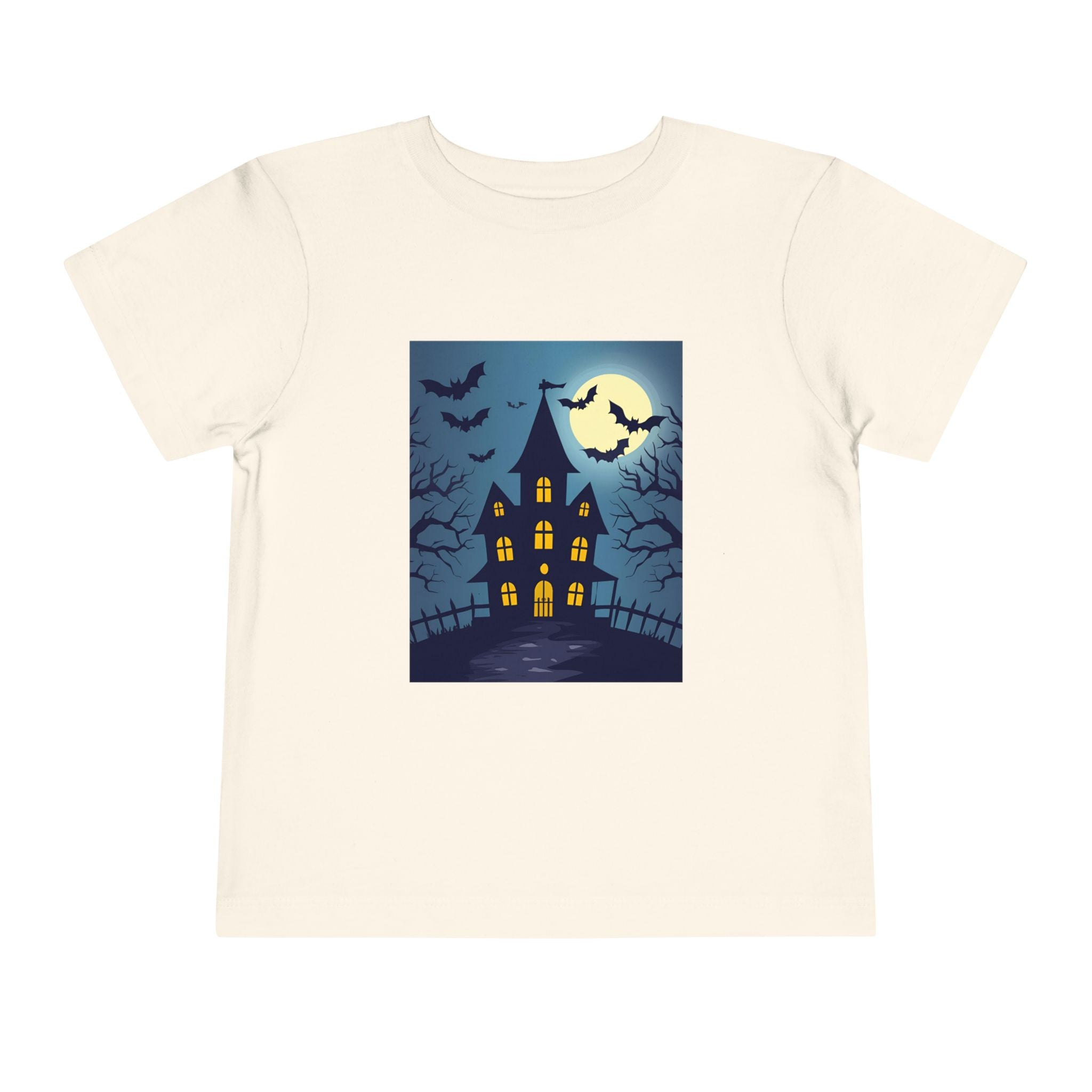 Toddler Halloween T-Shirt, Spooky Haunted House Tee, Kids Halloween Costume, Toddler Witch Shirt, Halloween Party Outfit