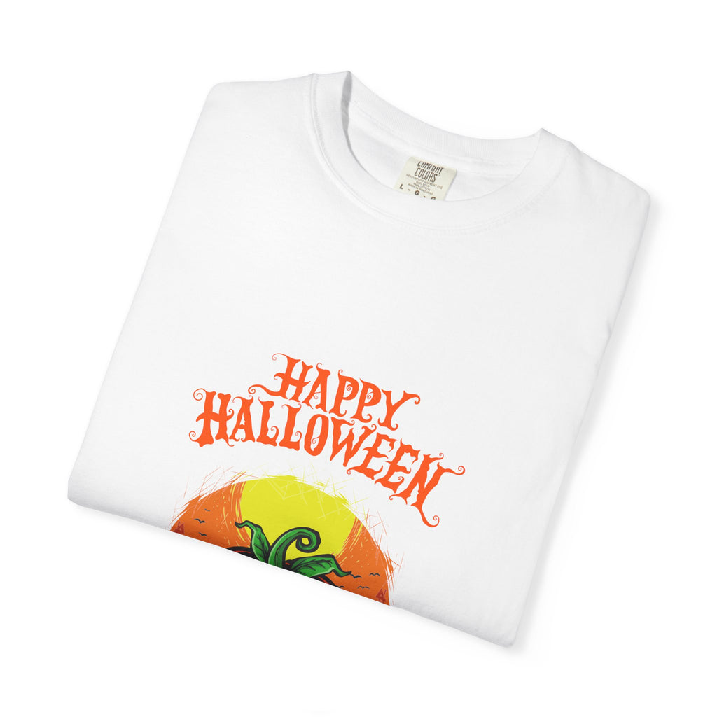 Scary Halloween Pumpkin Unisex T-Shirt, Spooky Shirt for Fall, Halloween Costume Tee, Cute Autumn Top, Trick or Treat Shirt