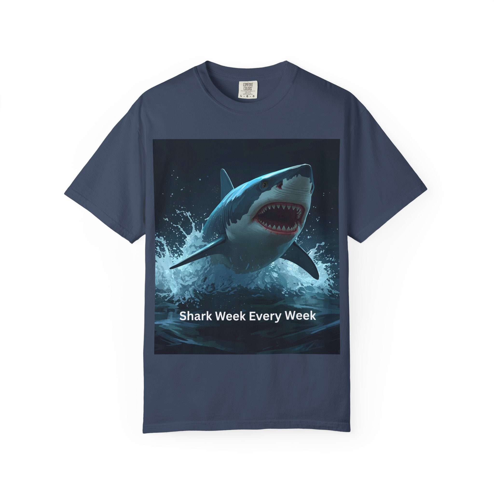 Shark Week Unisex T-Shirt | Fun Ocean Lover Tee, Summer Beachwear, Gift for Shark Fans, Party Outfit, Ocean Conservation Awareness