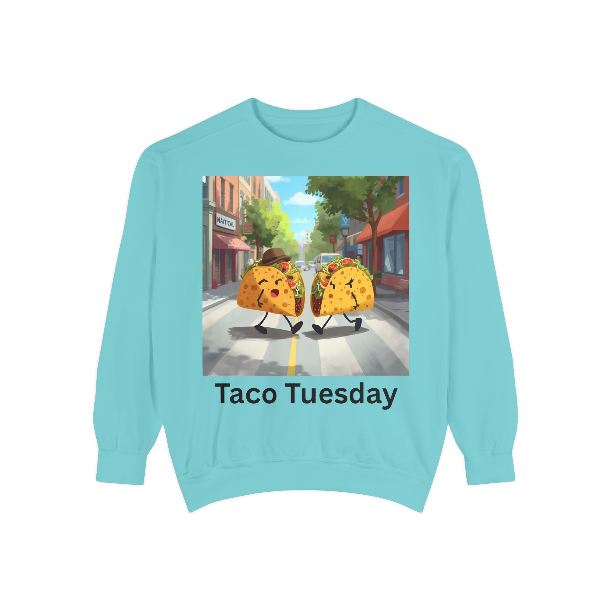 Taco Tuesday Unisex Garment-Dyed Sweatshirt