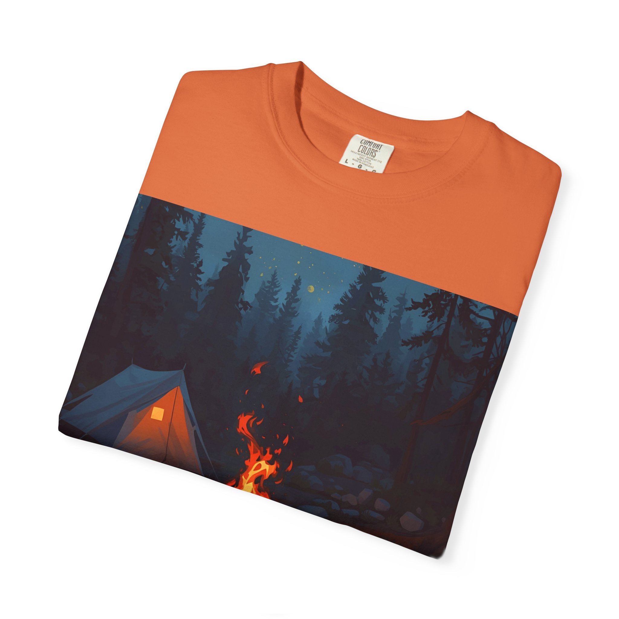 Cozy Campfire Unisex Garment-Dyed T-shirt