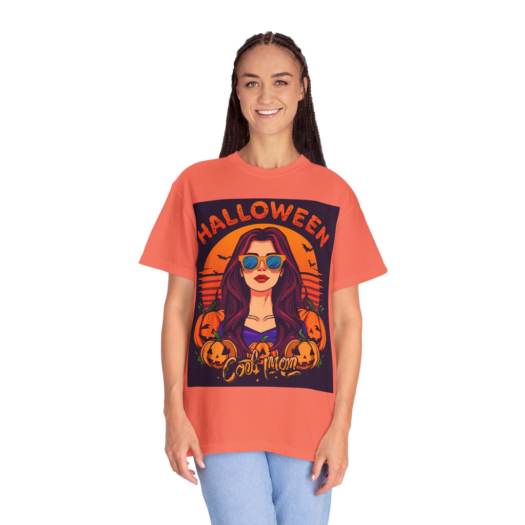 Halloween Cool Mom Unisex T-Shirt, Spooky Season Tee, Family Gathering Outfit, Fall Festival Wear, Gift for Moms