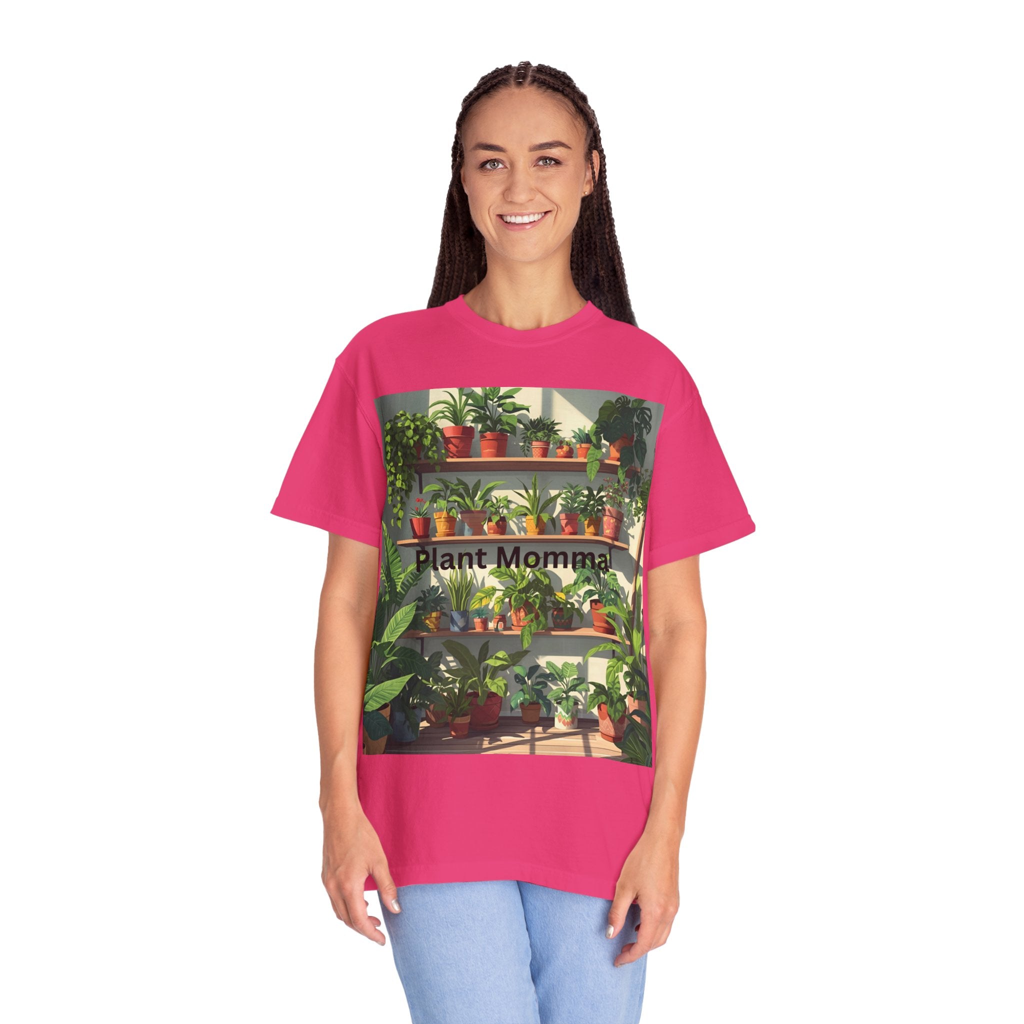 Plant Momma Unisex T-Shirt | Perfect Gift for Plant Lovers | Eco-Friendly, Casual Wear, Gardening Enthusiast, Nature Gift
