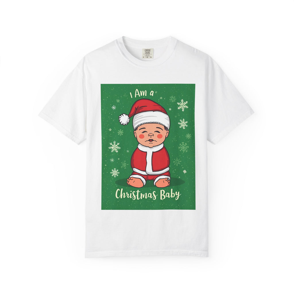 Christmas Baby T-Shirt, Cute Holiday Tee, Unisex Christmas Apparel, Baby's First Christmas, Family Matching Shirt