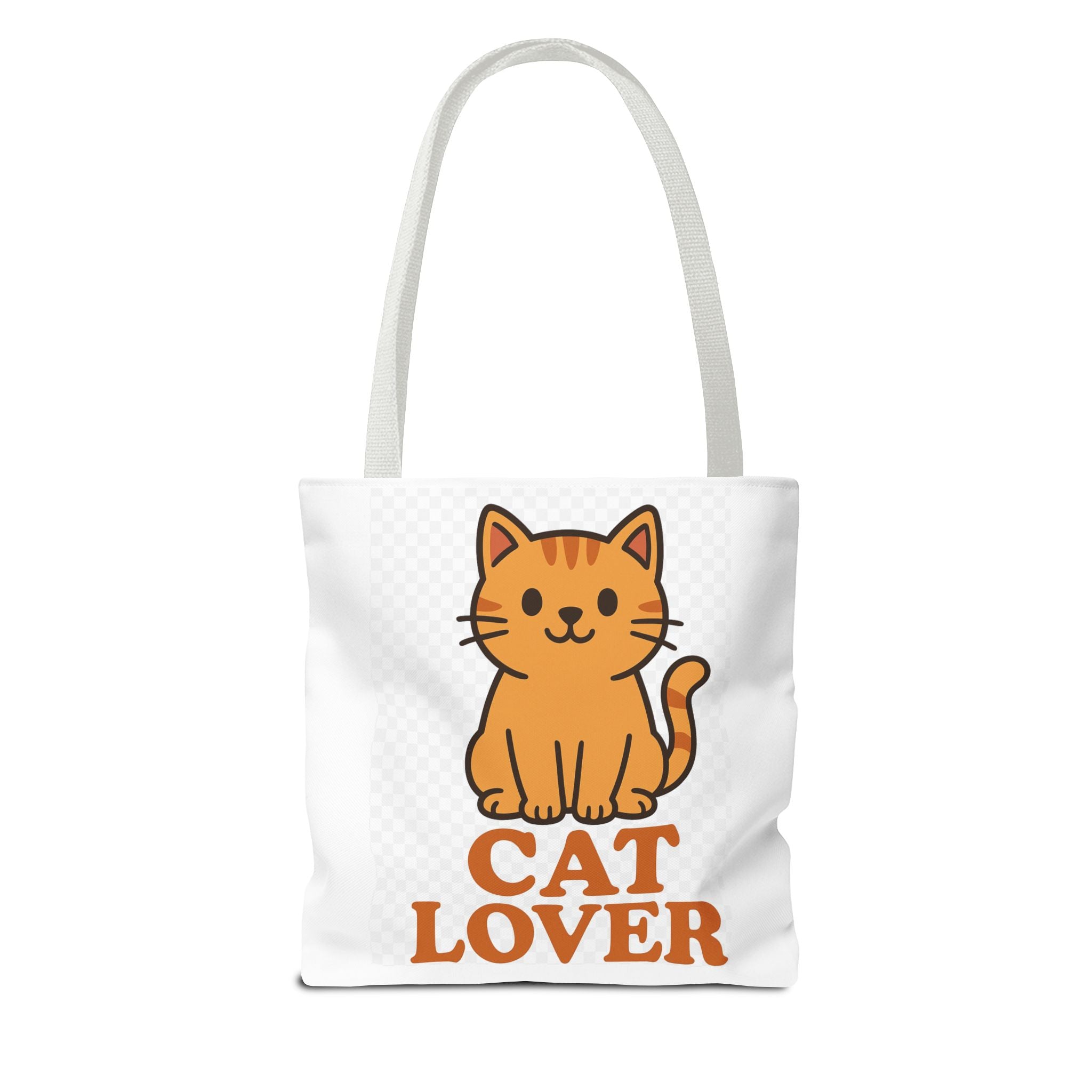 Cat Lover Tote Bag, Eco-Friendly Cat Lover Gift, Cute Pet Owner Accessory, AOP Cat Design, Ideal for Everyday Use, Cat Themed Shopping Bag