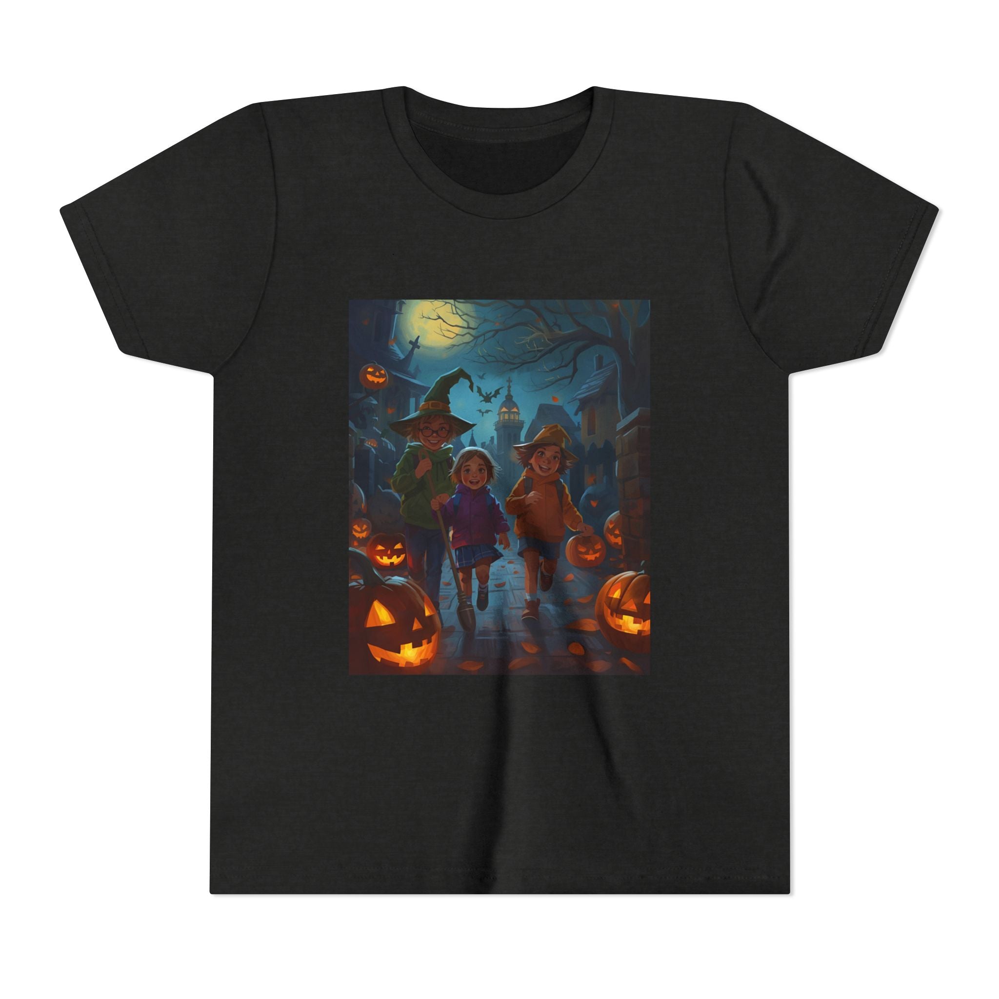 Spooky Halloween Youth Tee | Fun Kids Shirt for Halloween Parties, Trick-or-Treating, Fall Celebrations, Spooky Vibes, Cute Costumes