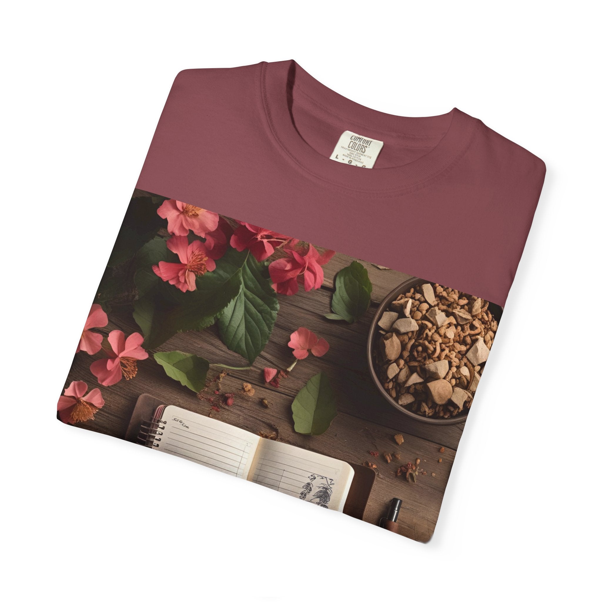 Chic Garden T-Shirt for Nature Lovers, Casual Wear, Eco-Friendly Apparel, Gift for Friends, Stylish Summer Shirt