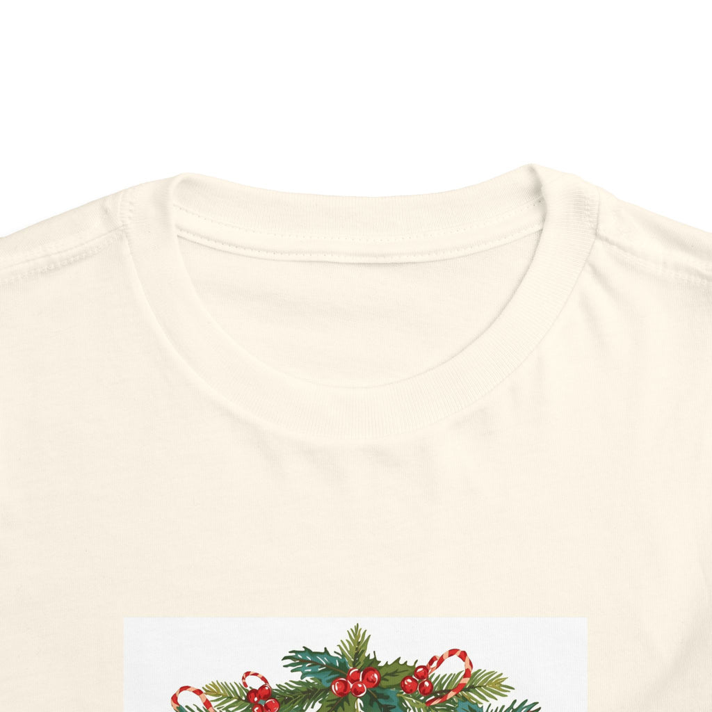 I Am A Christmas Baby Toddler Short Sleeve Tee