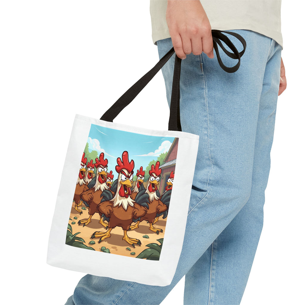 Chicken Funny Tote Bag (AOP)