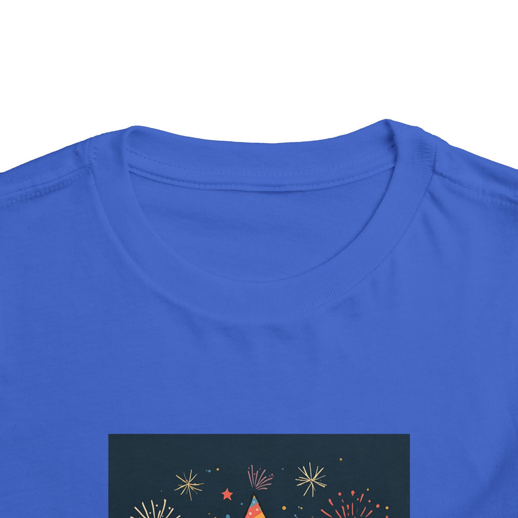 I Am A New Years Baby Toddler Short Sleeve Tee