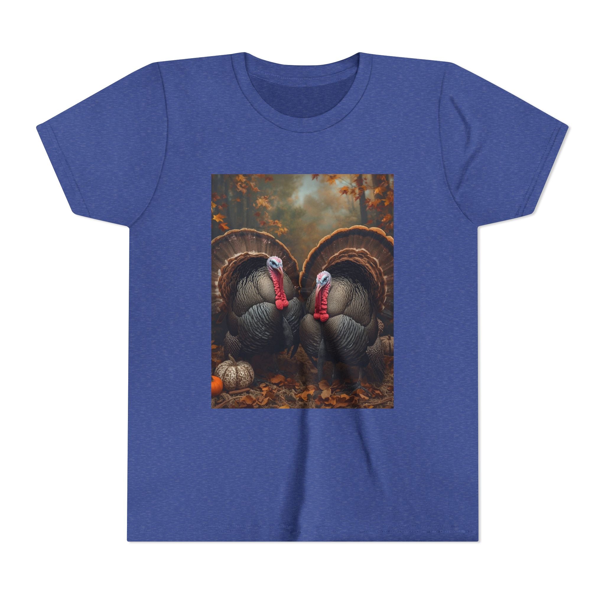Thanksgiving Turkey Youth Short Sleeve Tee