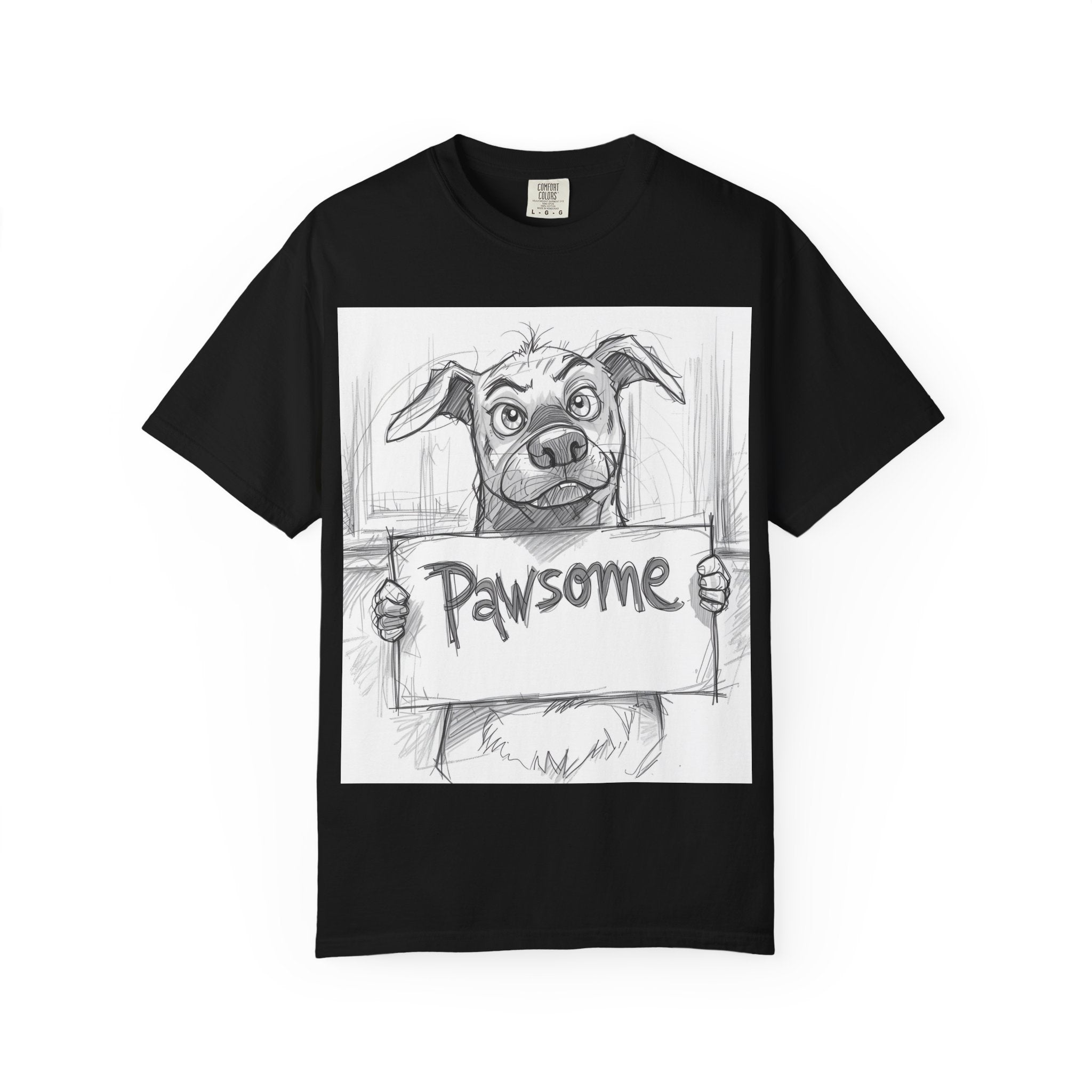 Pawsome Pet Lover T-Shirt, Dog Graphic Tee, Animal Lover Gift, Casual Wear, Unique Style, Pet Adoption Shirt