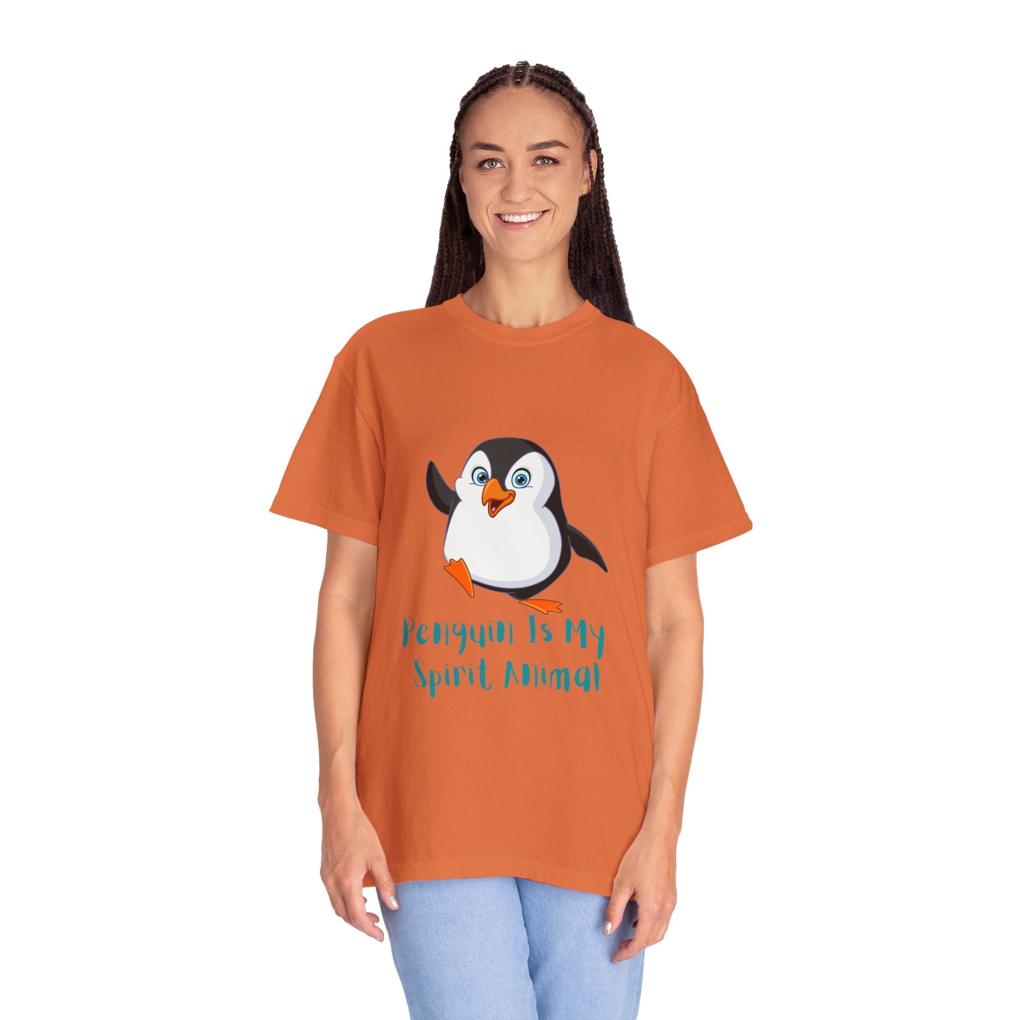 Penguin Spirit Animal T-Shirt - Fun Graphic Tee, Animal Lover Gift, Casual Wear, Unisex Fashion, Cute Birthday Top