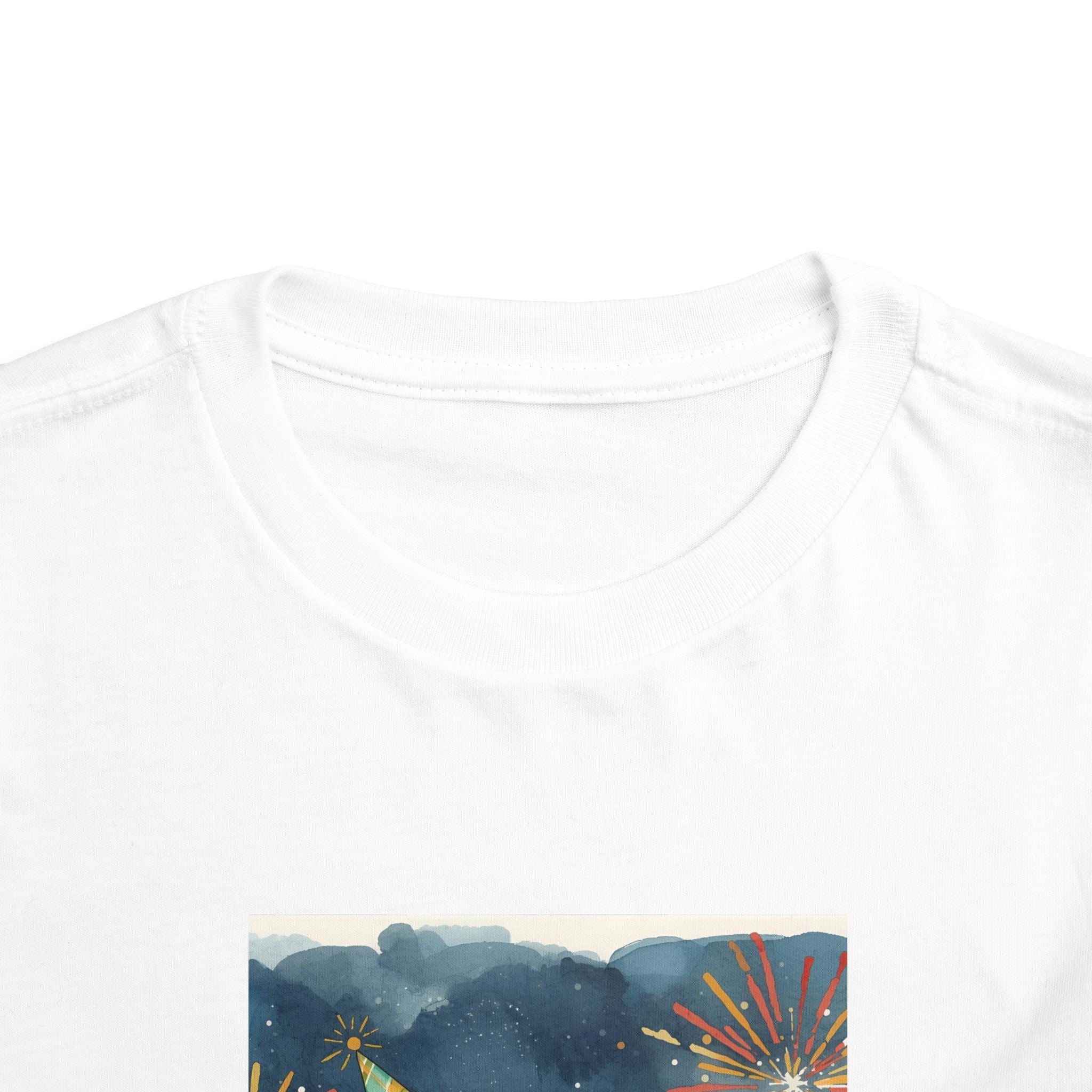 I Am A New Years Baby Toddler Short Sleeve Tee