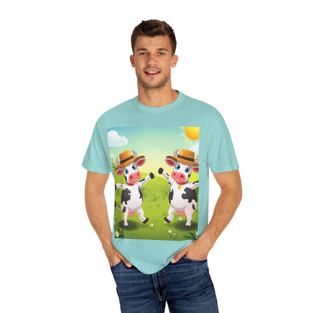 Cute Cow Fun Farm Playful Cow Graphic T-Shirt, Fun Tee for Kids, Animal Lovers, Farm Life, Casual Wear, Summer Vibes, Birthday Gift
