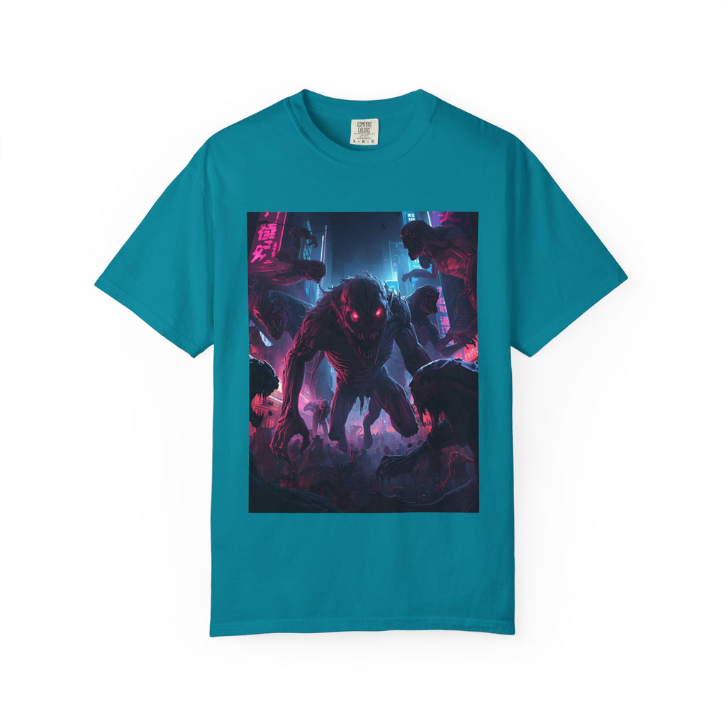 Spooky Creature Unisex Graphic Tee - Halloween Horror T-Shirt, Vintage Style, Spooky Gift, Unisex Halloween Apparel, Unique Costume Alternative