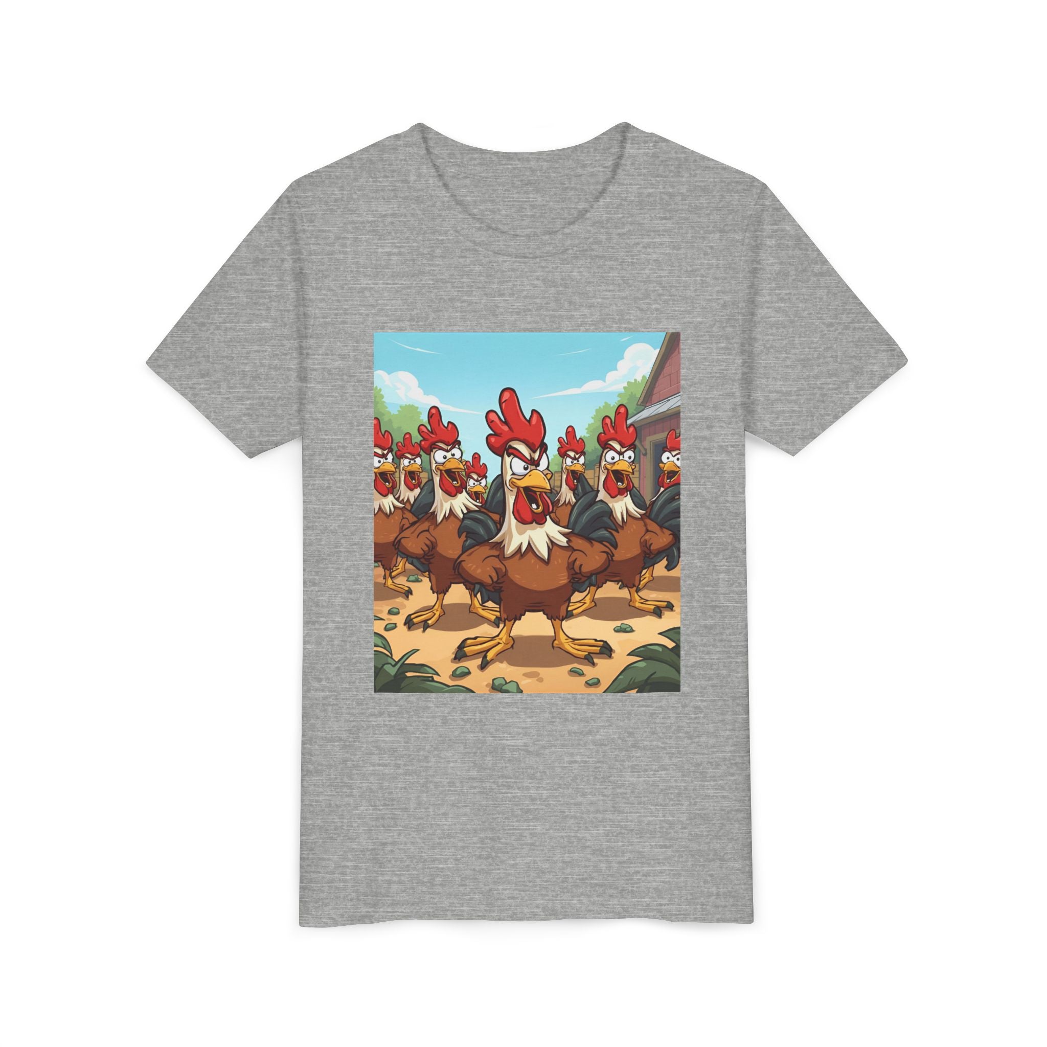 Chicken Funny Youth Short Sleeve Tee